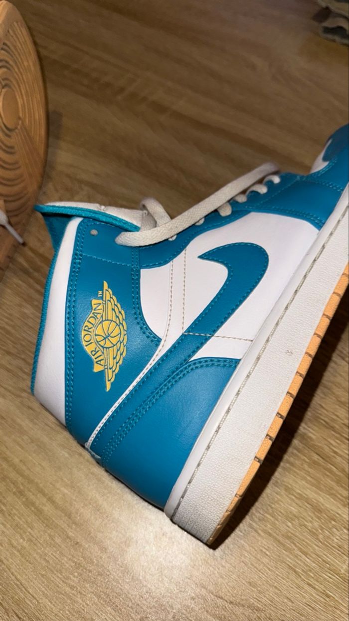jordan 1 mid aquatone - photo numéro 2