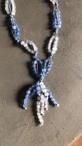 Collier perle de verre