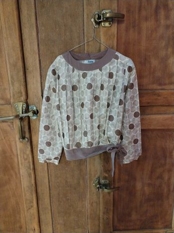 Jolie blouse drapée