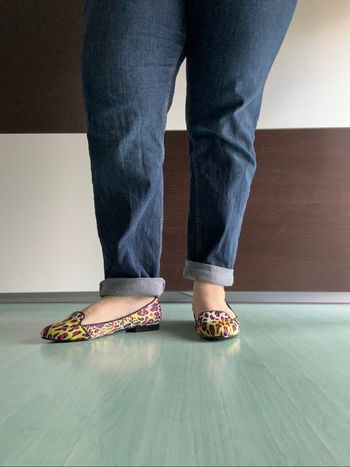 Ballerines motif multicolores