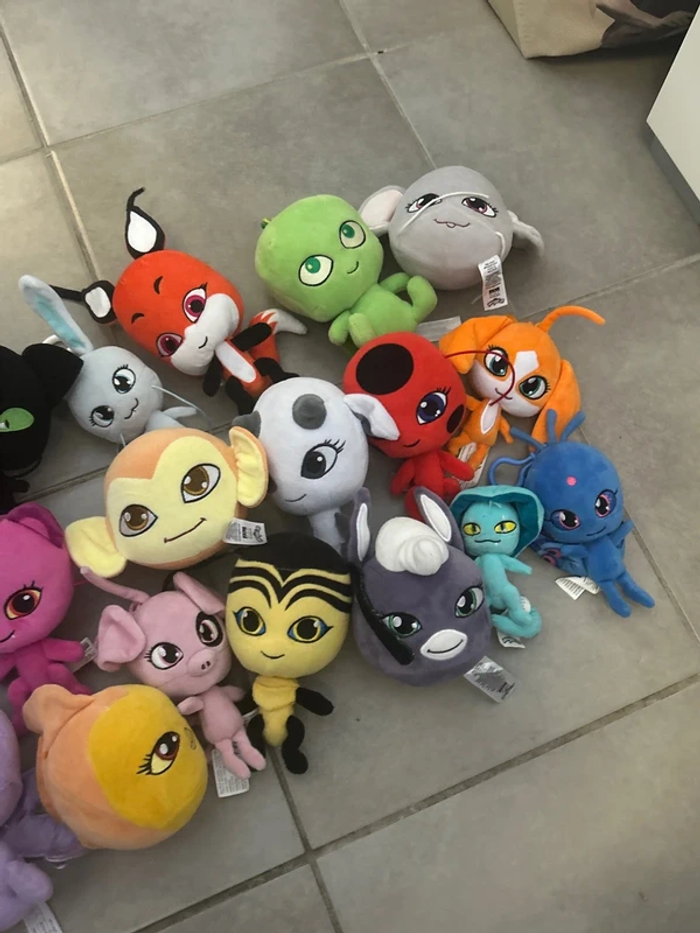 Lot peluche coccinelle Miraculous - photo numéro 3