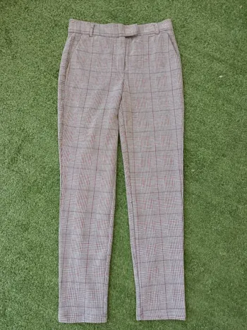 Pantalon slim a carreaux Camaieu taille S