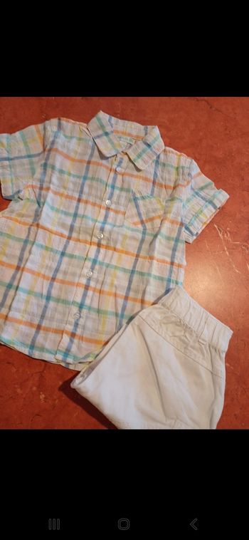 Ensemble garçon taille 24 mois