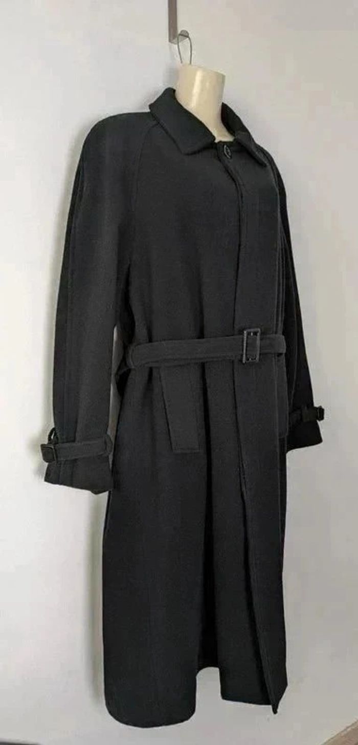 Manteau long en laine et cachemire - taille 46 - photo numéro 2
