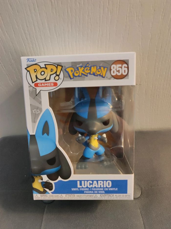 Figurine Funko Pop Lucario 856 Pokémon