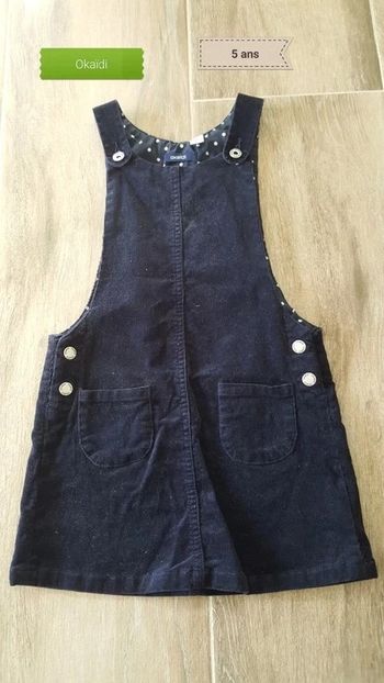 Salopette jupe 5 ans