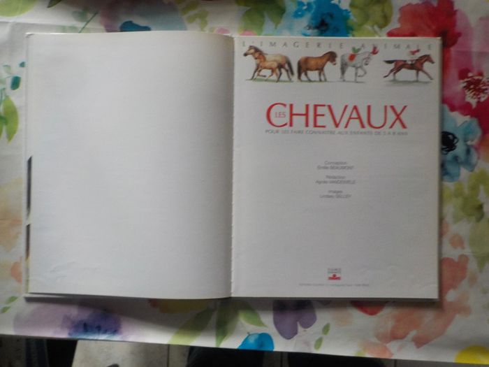 Les chevaux L'imagerie animale Ed. Fleurus Enfants - photo numéro 5