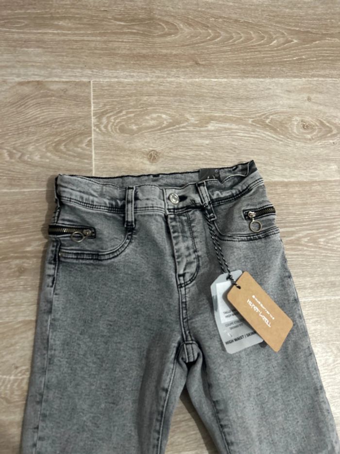 Jean skinny Teddy Smith gris 10 ans - photo numéro 2