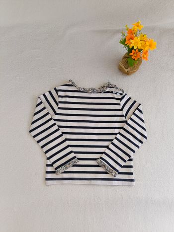 Marinière fille Cyrillus 3 ans