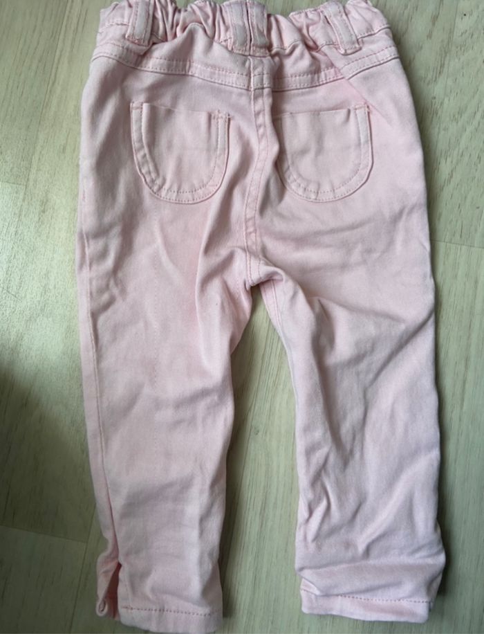 Pantalon rose TAPE À L’œil t.6m - photo numéro 3