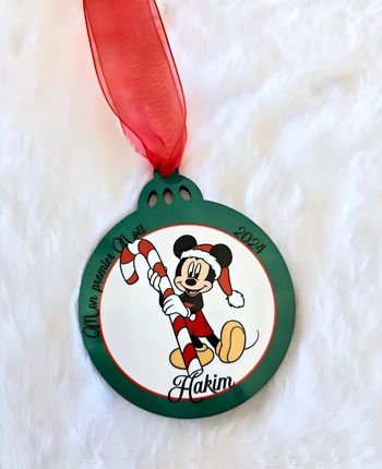 Boule de Noël personnalisée
