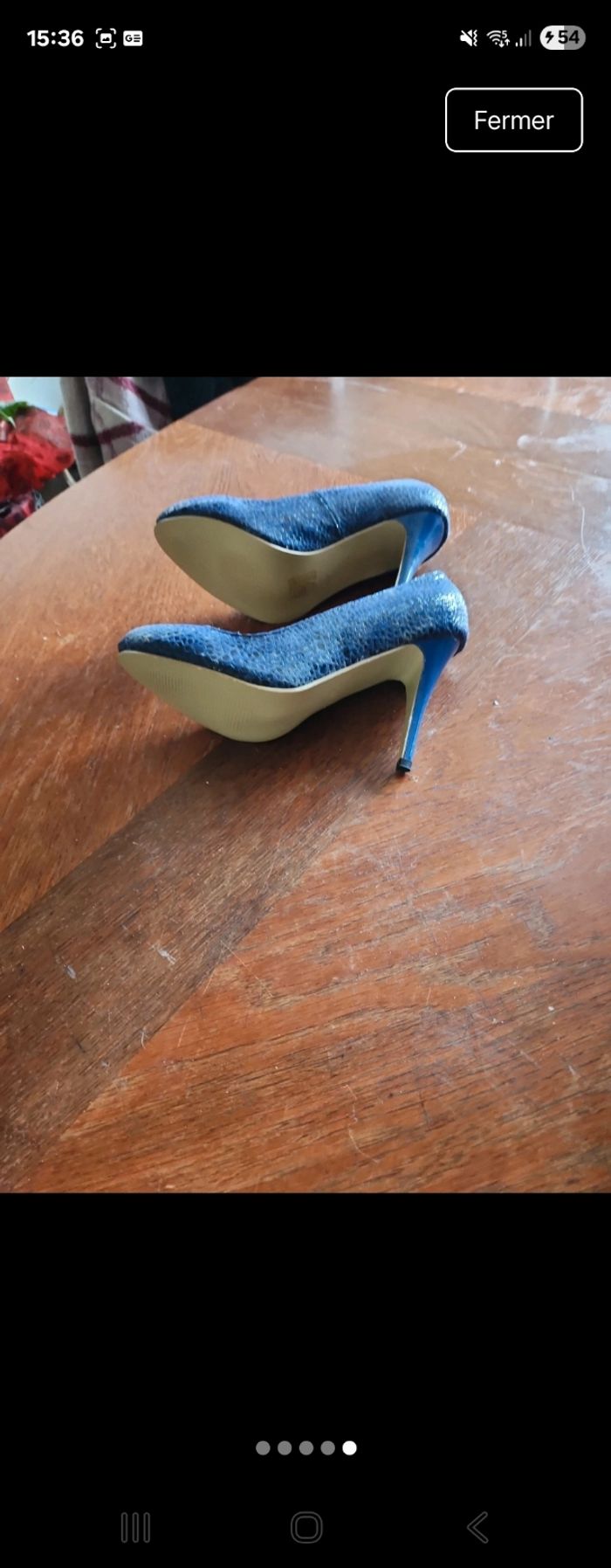 Escarpins mocassins talons 10 cm - photo numéro 5