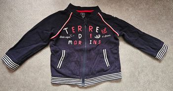 Gilet terre de marin 23 mois