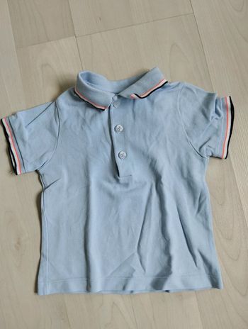 Polo bleu