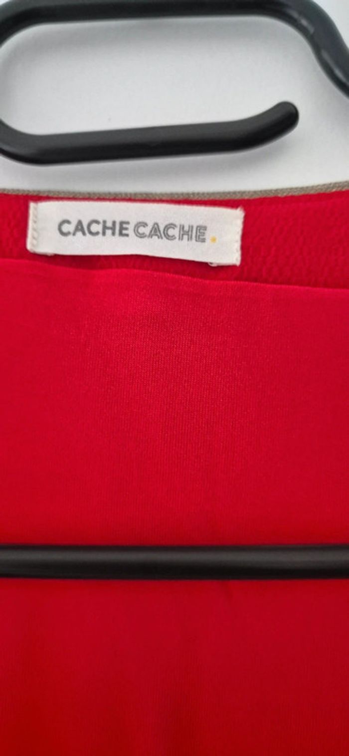 Robe rouge cache cache - photo numéro 5