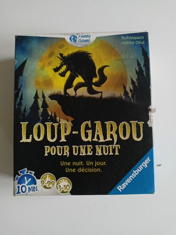 Loup garou pour une nuit ravensburger complet