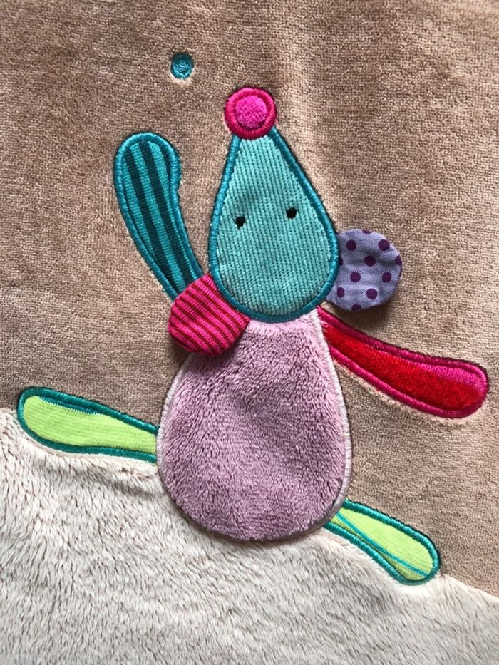 Gigoteuse chaude en velours 90/110 cm Les Jolis pas beaux Moulin Roty T-6/36 mois - photo numéro 5