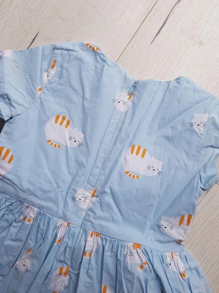 Robe chat doublée jacadi 5ans neuve - photo numéro 4