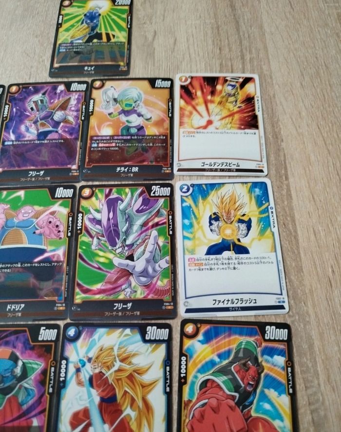 Lots de carte dragon ball super card game - photo numéro 4