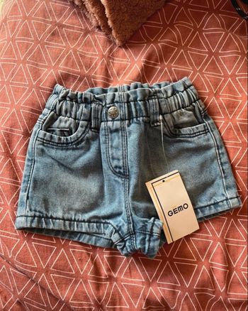 Short en jean