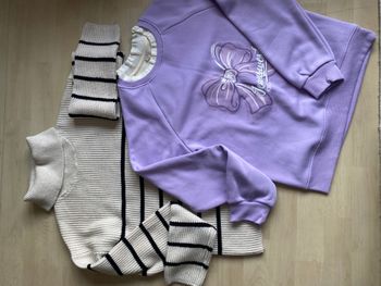 Superbe lot de 2 pulls d’hiver fille