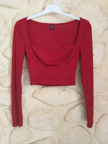 Top rouge shein - Taille XS