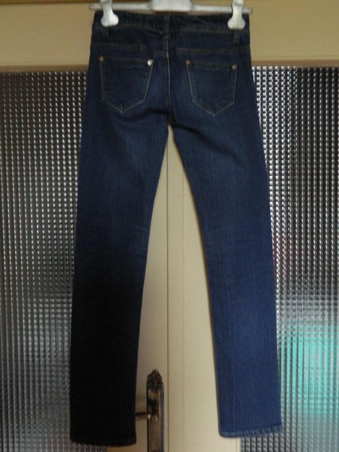 Jeans T 34 "Panta shop" coupe slim - photo numéro 2