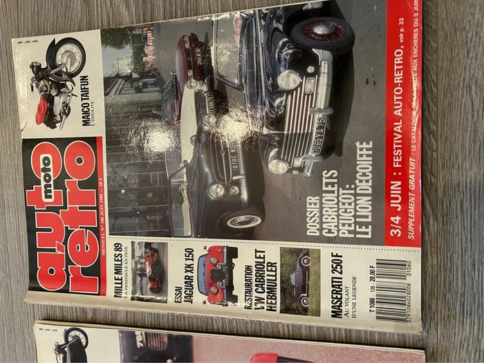 Lot 2 magazines Vintage Auto Moto Rétro Ancien - photo numéro 4