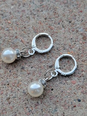 Boucles d'oreilles s925 avec poinçon