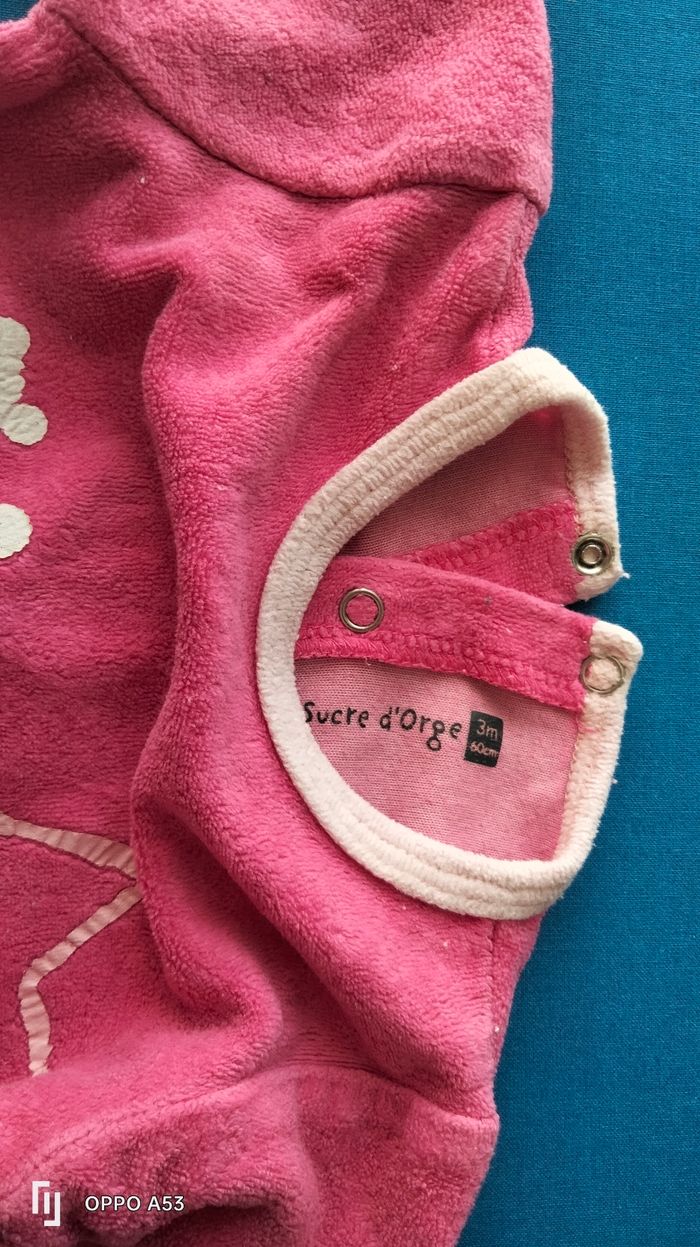 PYJAMA FILLE 3 MOIS - photo numéro 2