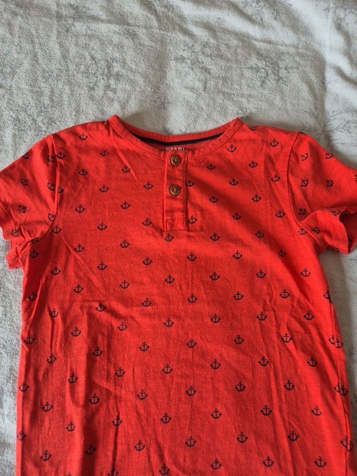 T shirt 36 mois rouge kiabi - photo numéro 2
