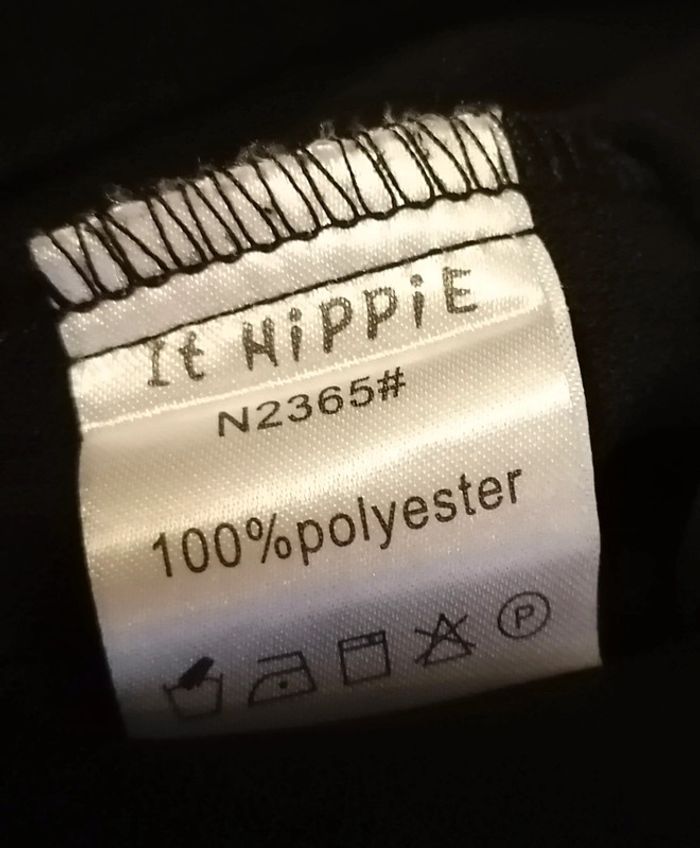 Robe noir et blanc col doré Taille S It Hippie - photo numéro 12