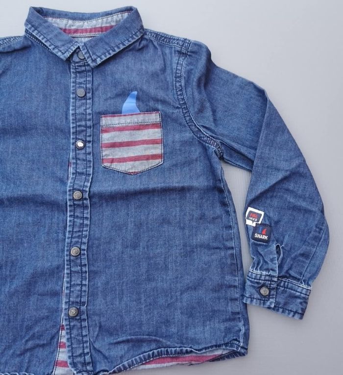 Chemise ML 4 ans garcon ikks - photo numéro 3