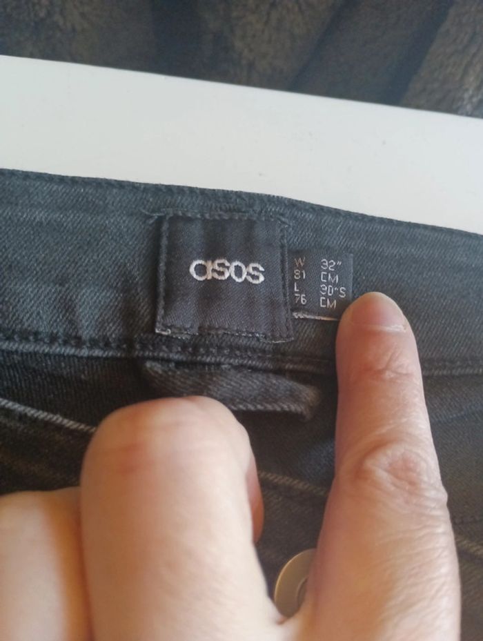 Pantalon jeans femme ASOS taille 42 coupe skinny - photo numéro 6