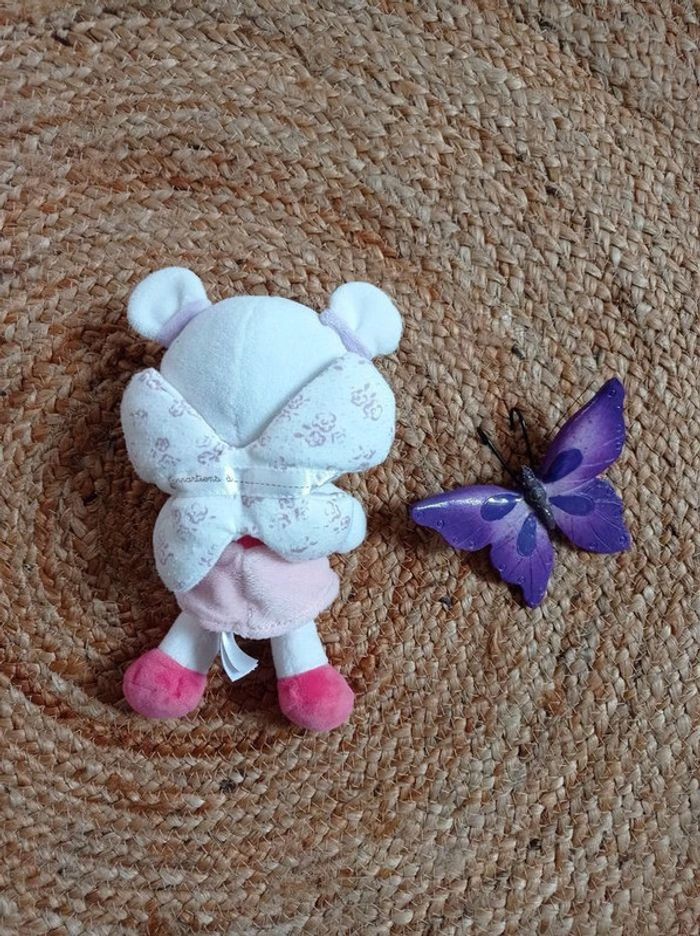 Doudou ours papillon - photo numéro 2