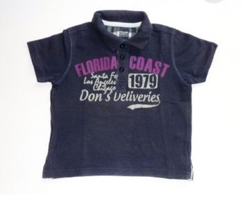 Polo vert baudet 3 ans