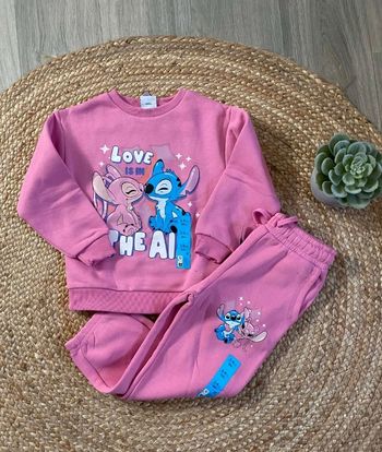 Ensemble stitch et angel primark disney 3/4 ans