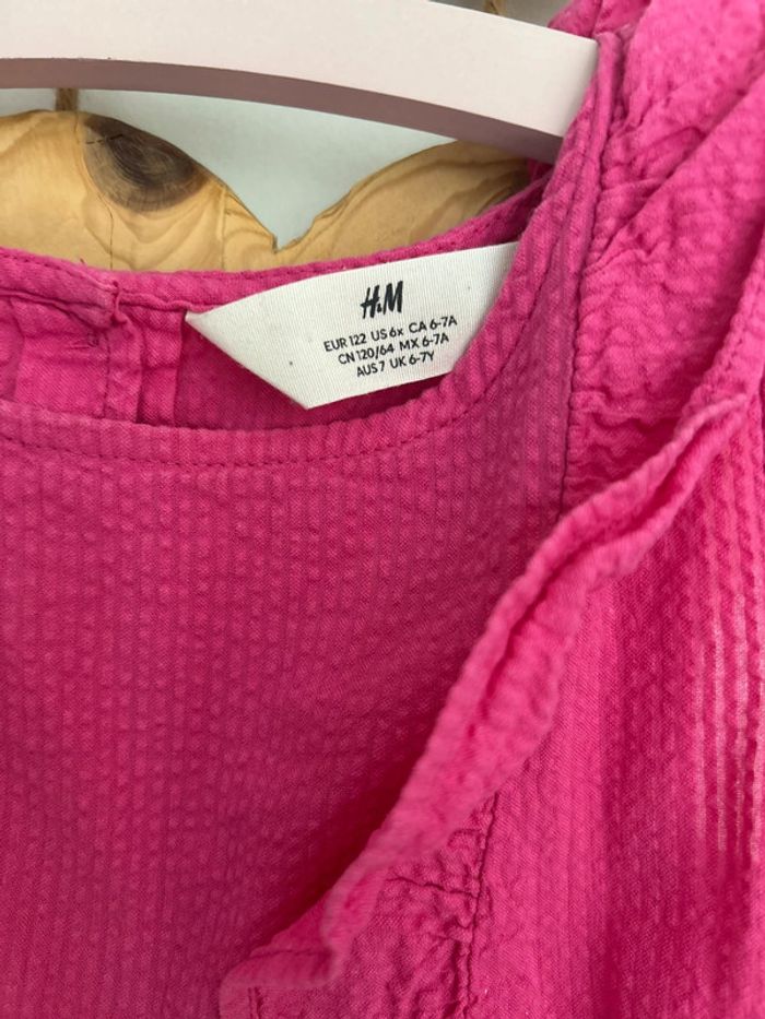 Robe rose fille 6/7 ans - photo numéro 3