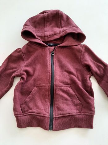 Gilet sweat garçon kiabi taille 2 ans