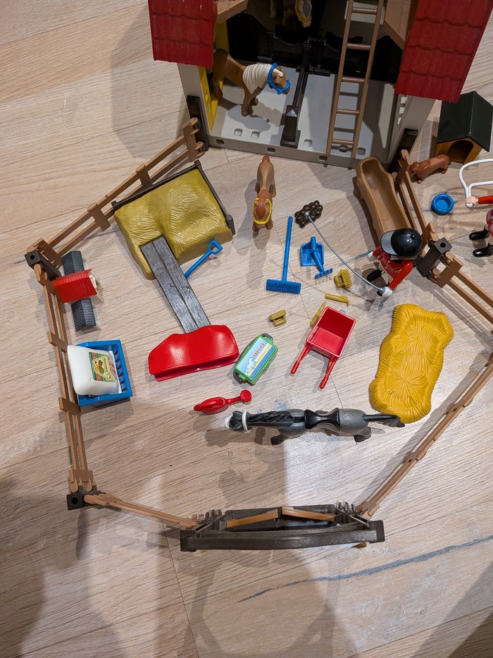 Set de jeu playmobil écurie - photo numéro 3
