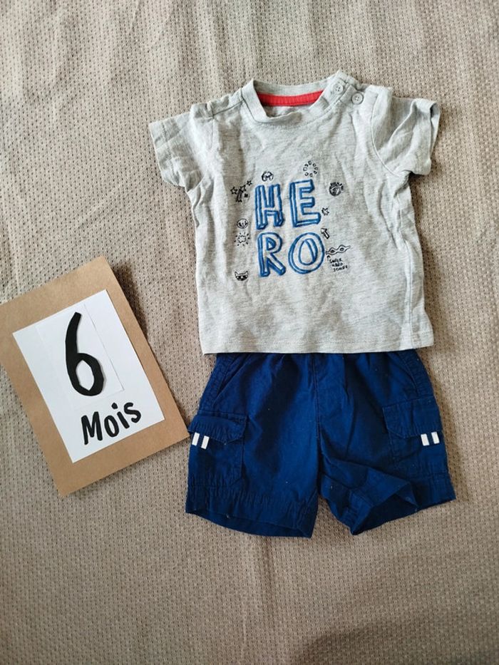 Ensemble été short/tee shirt - photo numéro 7