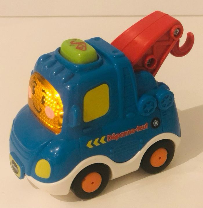 Vtech Tut Tut Bolides véhicule surprise Lilou dépanne-tout super maxi circuit garage animo copains rare camion gare train pompier voiture avion moto train gare coffret trio city aventures lot SOP77 - photo numéro 3