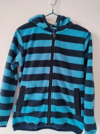 Gilet garçon zippé