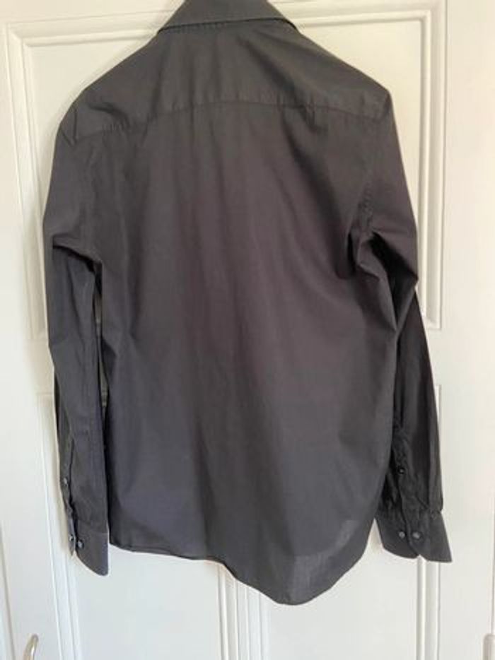 Chemise noire Celio L 41/42 portée 1 fois - photo numéro 4