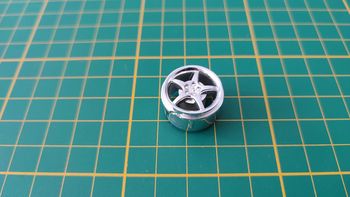 Jante seule pièce détachée miniature Maisto Ferrari 550 Maranello 1/24 #B74