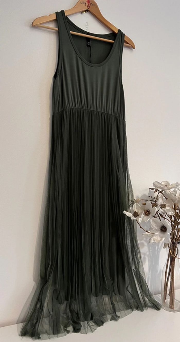 Superbe fond de robe / robe kaki 🤍🤍 - photo numéro 6