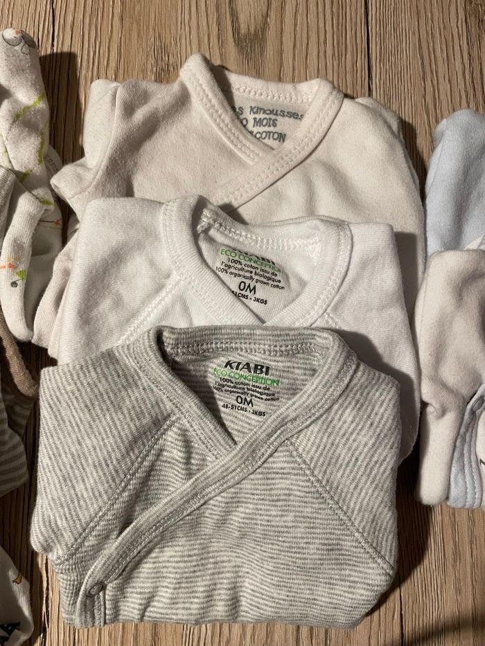 Lot de bodies bébé 0 mois / naissance / 8 pcs - photo numéro 2