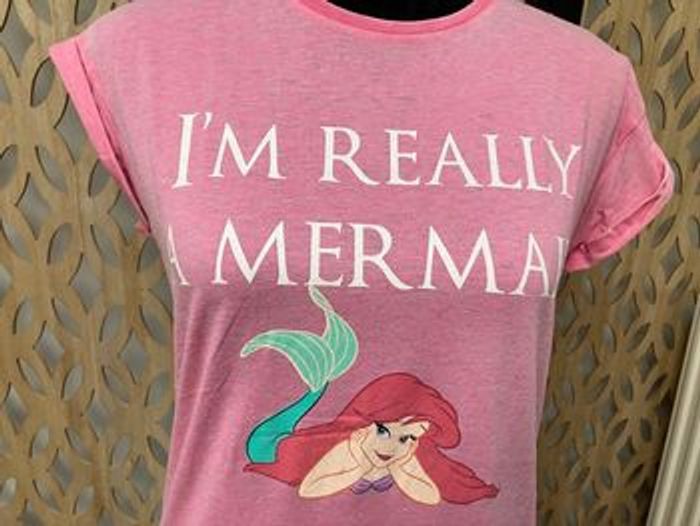 T shirt la petite sirène taille XS - photo numéro 2