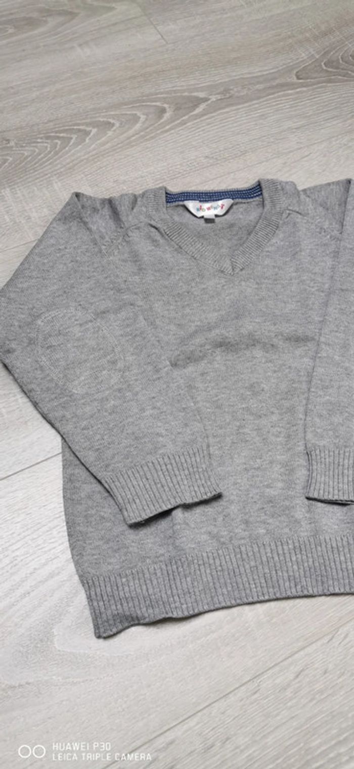 Pull manches longues col v - photo numéro 2