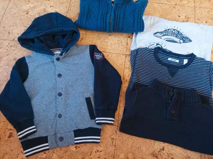 Lots pulle et veste